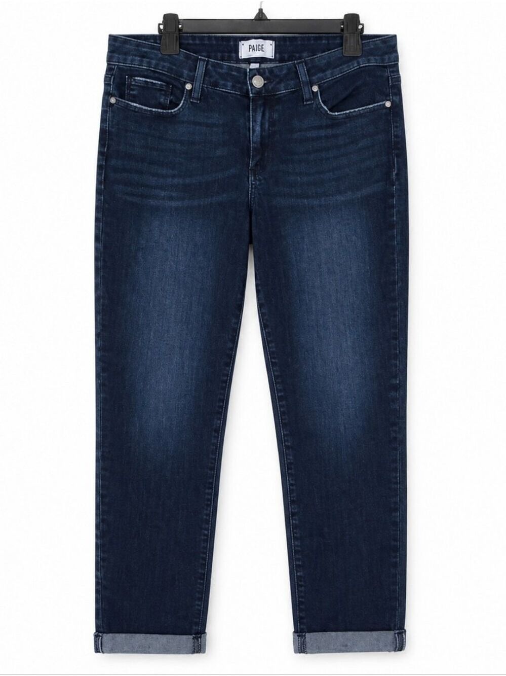 PAIGE Kylie Cropped Jeans Women's Dark Blue Size 31